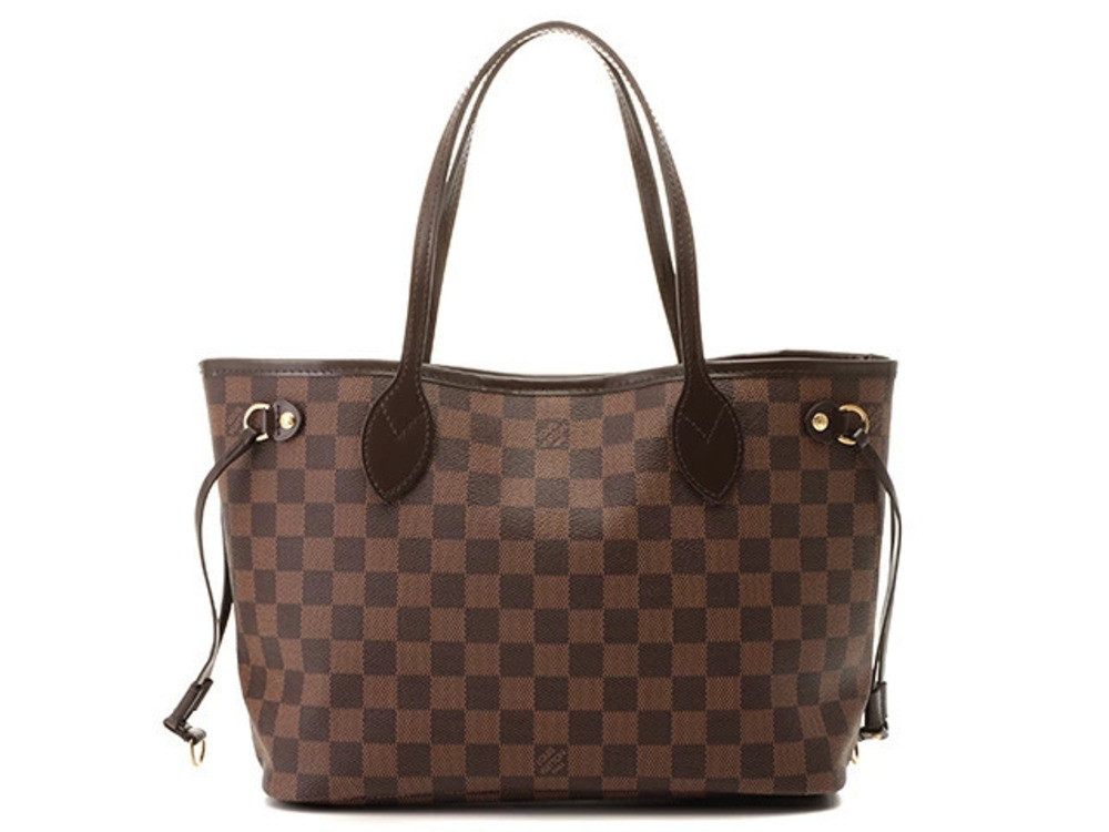 LOUIS VUITTON Neverfull Tote Bag Damier New